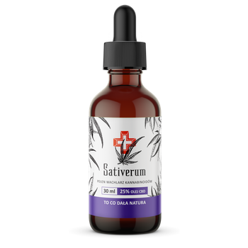 Olej CBD Sativerum 25% 30ml