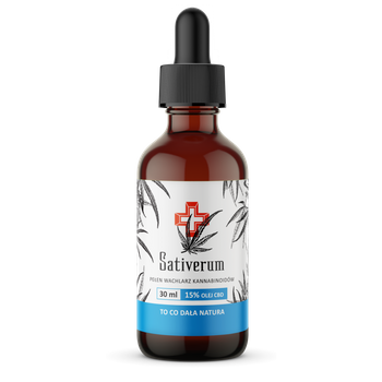 Olej CBD Sativerum 15% 30ml