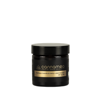 Cannamea - nawilżająca maseczka do twarzy z olejem konopnym i 250 mg CBD