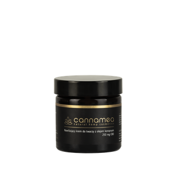 Cannamea - nawilżający krem do twarzy z olejem konopnym i 250 mg CBD