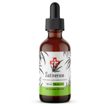 Olej CBD Sativerum 5% 30ml